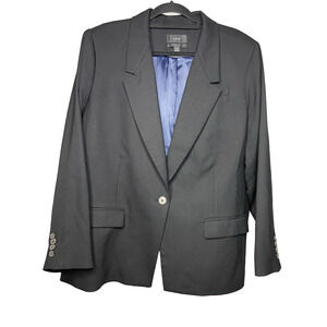 J. Crew Willa Blazer Italian City Wool Blend Women's 24 Jacket Preppy Academia
